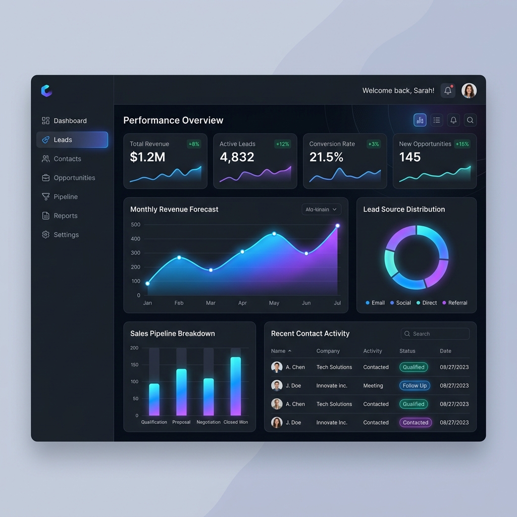 Modern CRM System